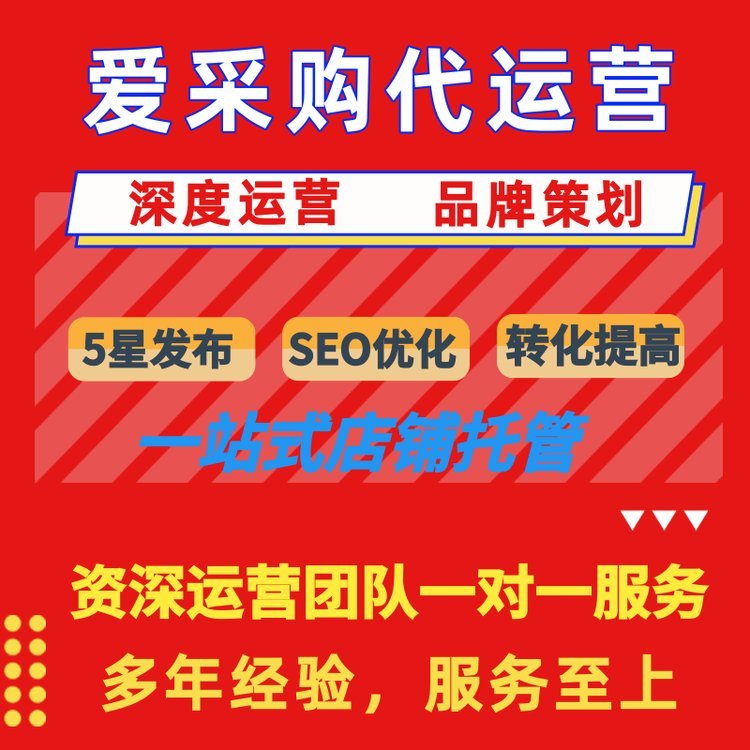 网店策划 店铺托管代运营 电商服务平台营销推广服务 一对一服务