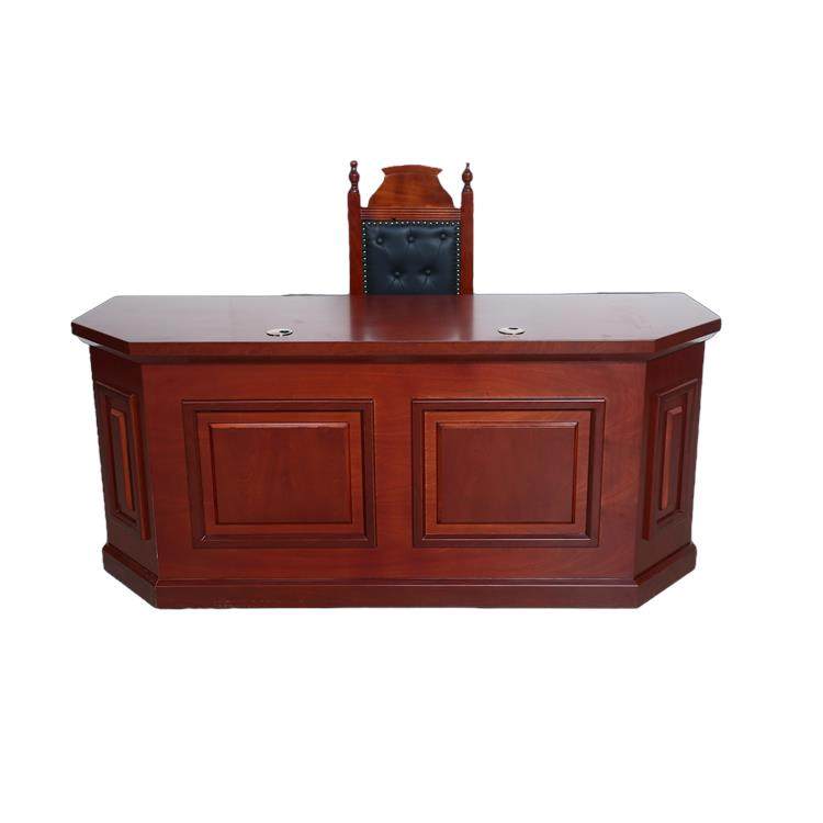 法官桌椅劳动仲裁听证室办公全实木审判椅会议桌无否易涂宝优