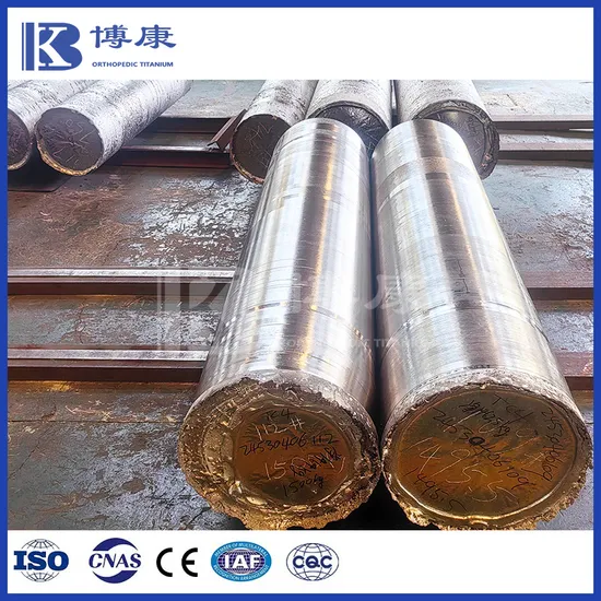 Aerospace Titanium Alloy Commercially Pure Ti and Ti Alloy Ingot for Aircraft