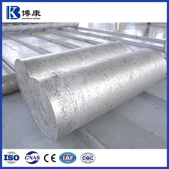 High-Quality Titanium Alloy Ingot for Industrial Applications and Manufacturing