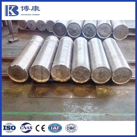 High-Quality Titanium Alloy Ingot for Industrial Applications and Manufacturing