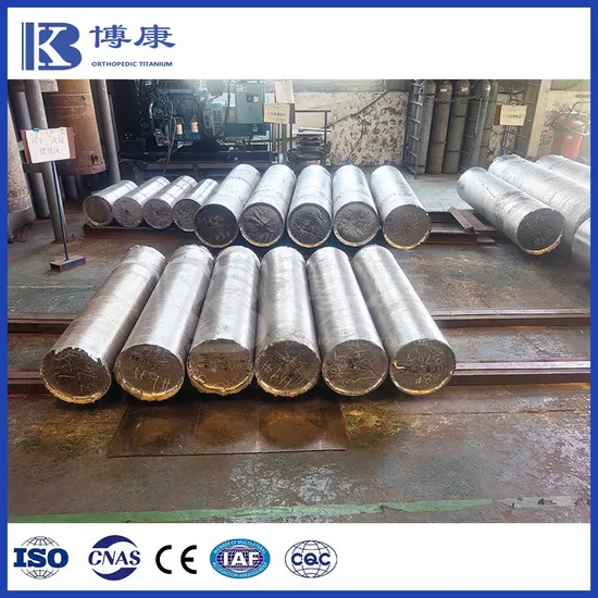 High-Quality Titanium Alloy Ingot for Industrial Applications and Manufacturing