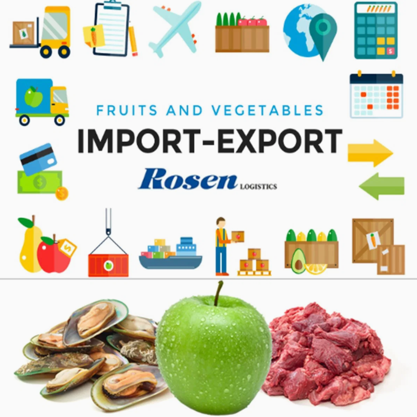 Fruit Machinery Warehousing to Vietnam Indonesia Africa Food Customs Clearance Freight Forwarding