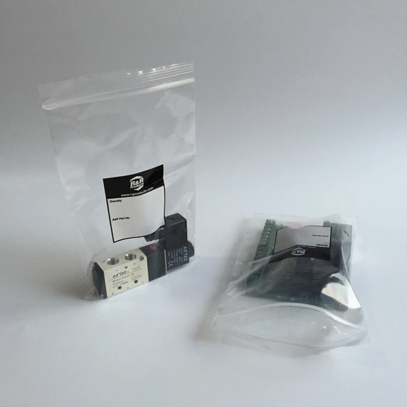 Transparent Hang Hole Zipper Bag