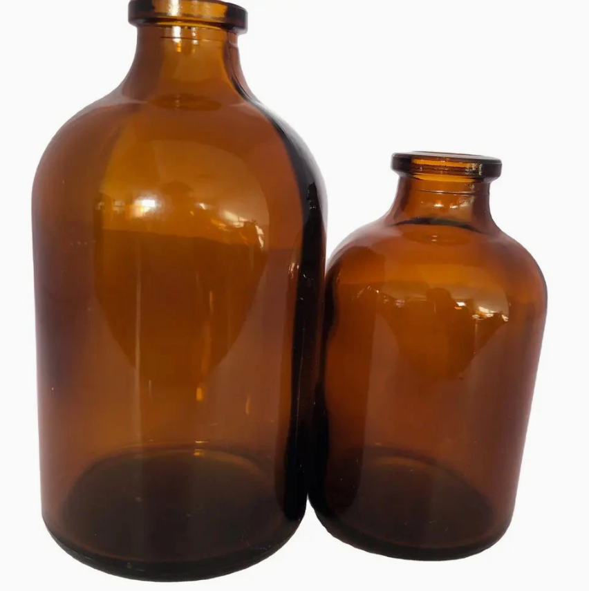 10ml Amber Glass Pharmaceutical Bottle Moulded Injection Vials for Antibiotics