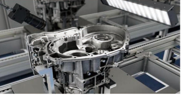 电机外壳加工面外观检测（megaSee镜面反射模式）