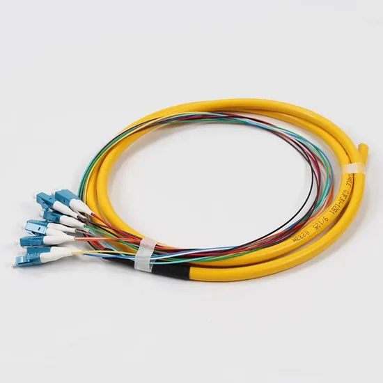 LC APC Upc Sm 12芯束线扇区光纤尾纤