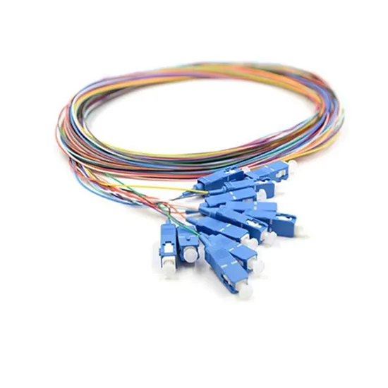 LC APC Upc Sm 12芯束线扇区光纤尾纤