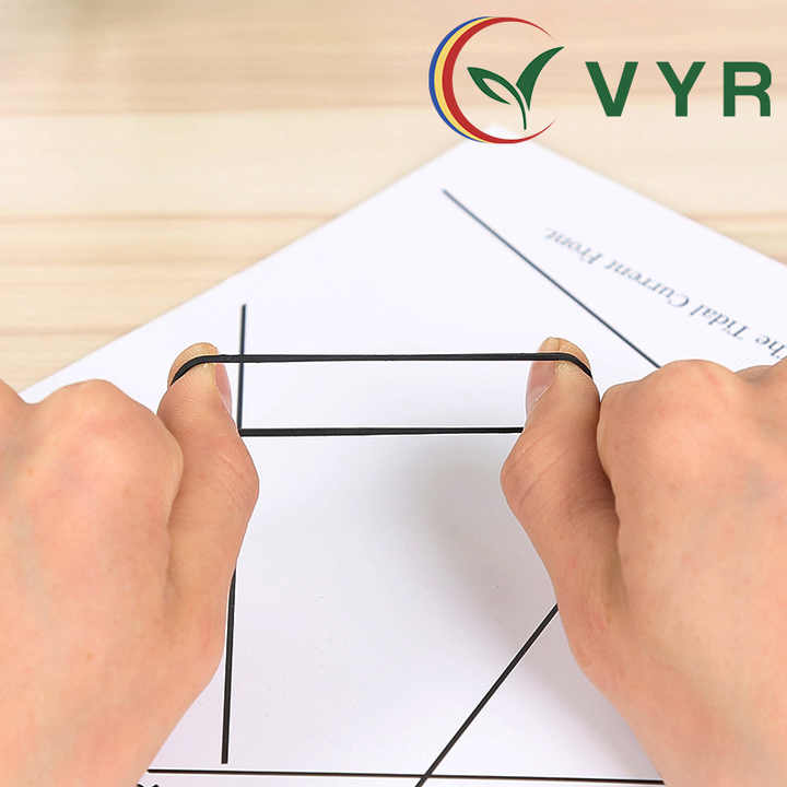 500G/bag Eco-Friendly Wholesale Mini Soft Elastic Black Rubber Band For Home Office