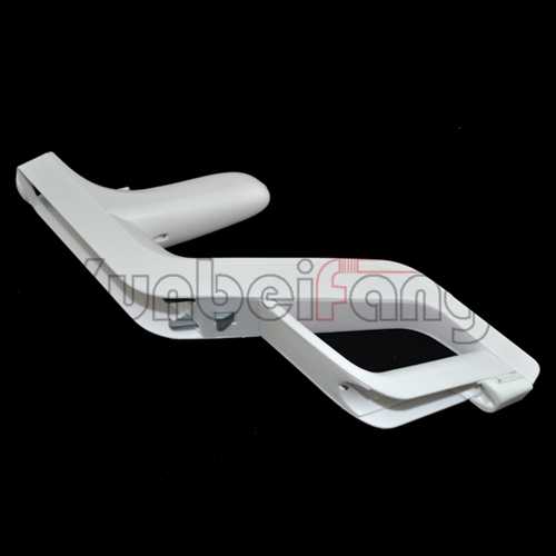 Light Zapper Gun for Wii Remote Nunchuk Controller White