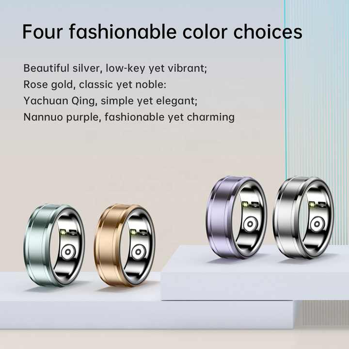 IP68 Waterproof Multifunctional Smart Ring Activity Tracker Smart Health Ring 2024 Smart Ring R3 for Men Women Health Tracking