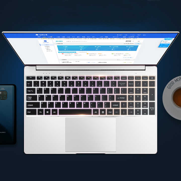 Business Laptop 15.6 Inch IPS FHD Screen Intel Celeron J4105 Netbook Pc Ordinateur Portable Wholesale Cheap Laptop