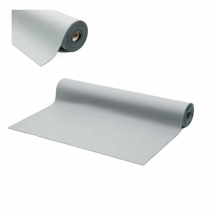 Grey Anti Static ESD Soldering Mat Roll Rubber Grounding Mat Rubber Electronics Working mat