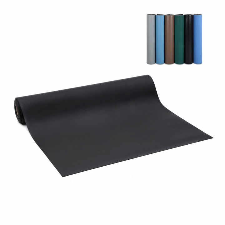 Grey Anti Static ESD Soldering Mat Roll Rubber Grounding Mat Rubber Electronics Working mat