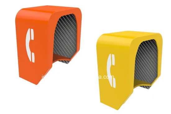 防噪音电话罩，-23分贝发电厂电话罩，带不锈钢安装面板