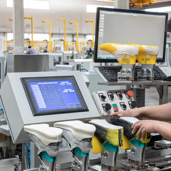 全自动注塑成型装配流水线（制鞋）